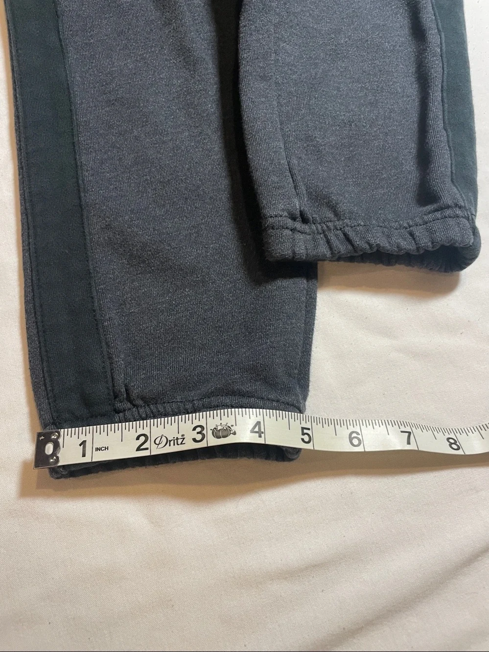 OshKosh B'gosh Dark Gray Fleece Jogger Pants with Side Stripe